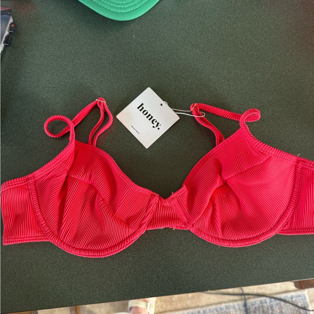 NEW Honey swim red bikini